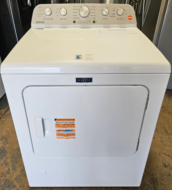NEW! Maytag Heavy Duty Large Capacity Gas Dryer (7.0cu.ft.)