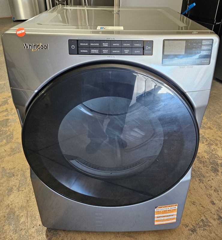 NEW! Whirlpool Heavy Duty Large Capacity Gas Dryer (7.4cu.ft.)