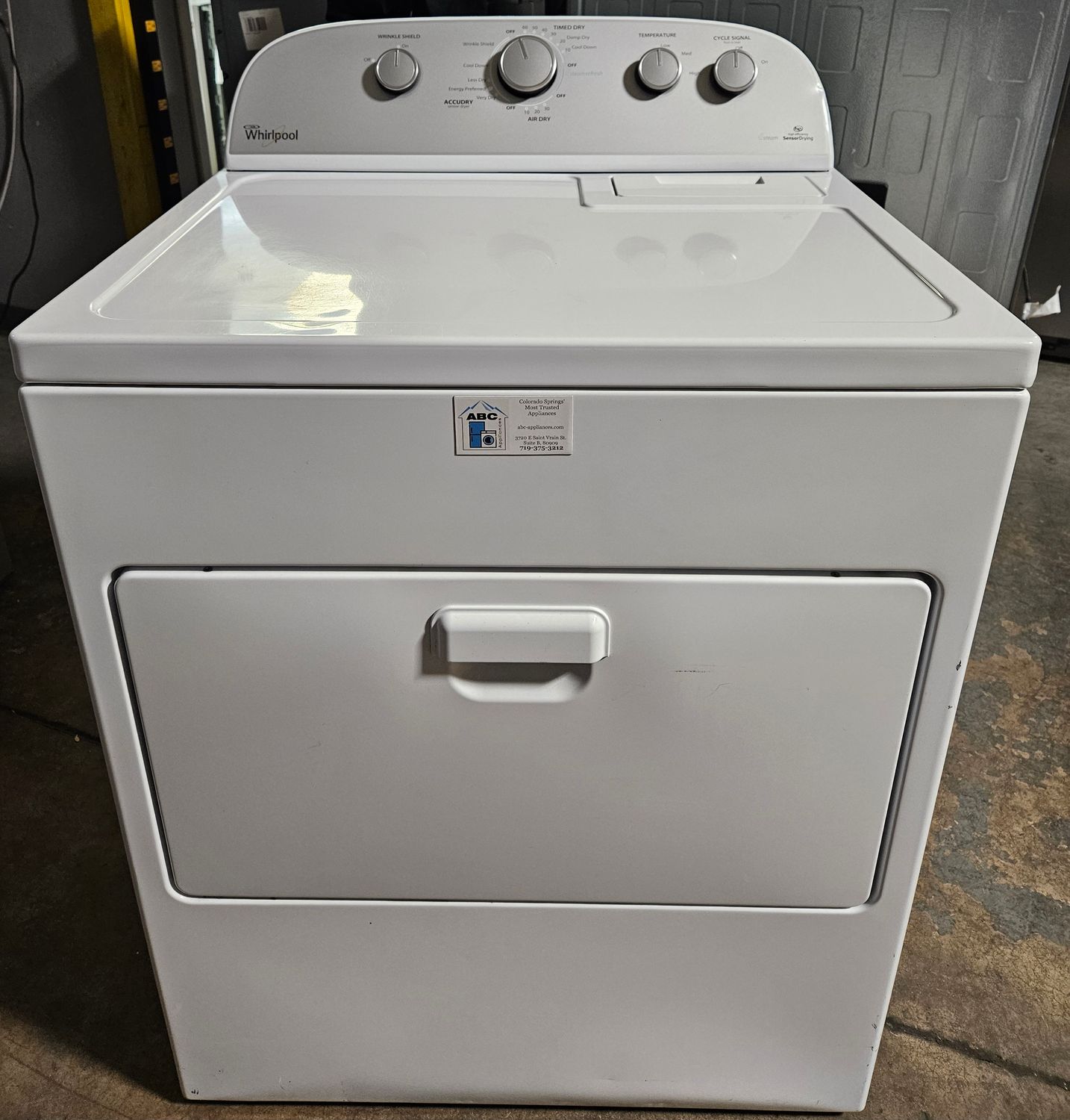 USED Whirlpool Heavy Duty Large Capacity Electric Dryer (7.0cu.ft.)