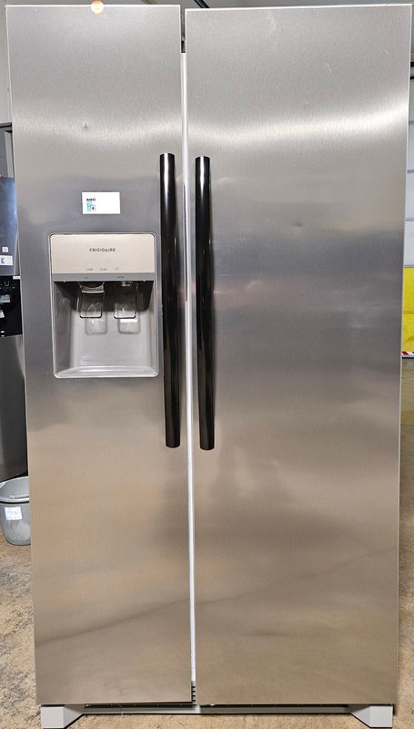 NEW! 26 cu.ft. Frigidaire Side-by-Side Refrigerator in Stainless Steel (READ AD) NEW! 26 cu.ft. Frigidaire Side-by-Side Refrigerator in Stainless Steel (READ AD)