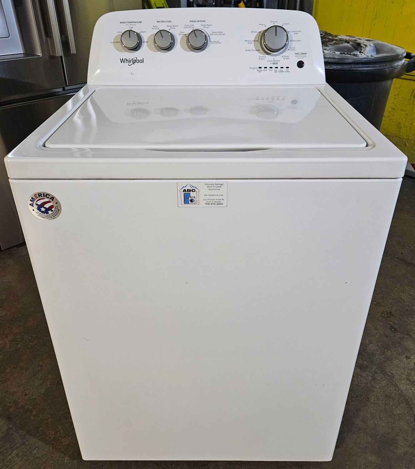 USED Whirlpool Top Load Washer (3.8cu.ft.)