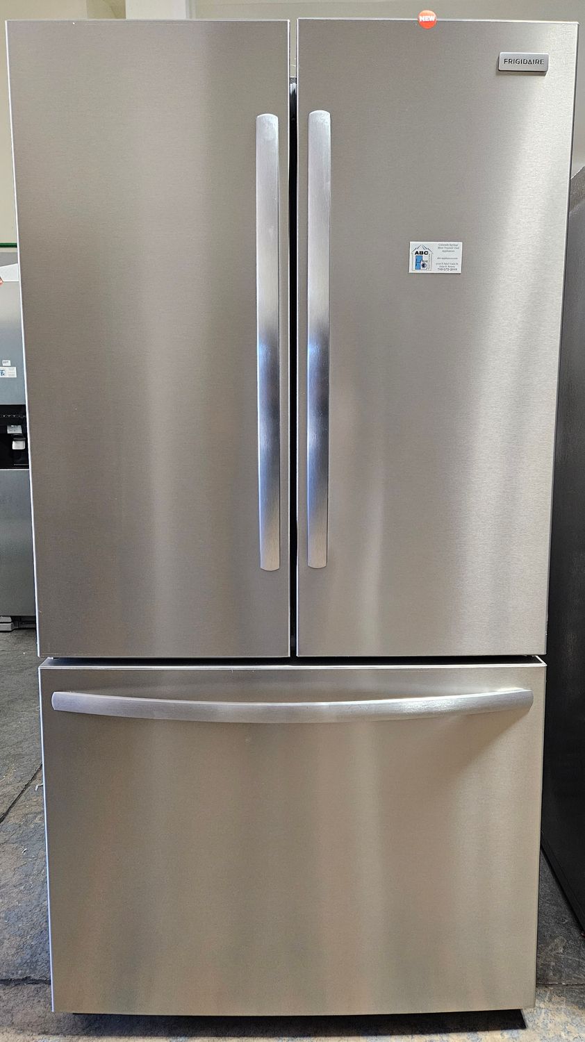 NEW! 29cu.ft. Frigidaire Standard-Depth French Door Refrigerator in Stainless Steel