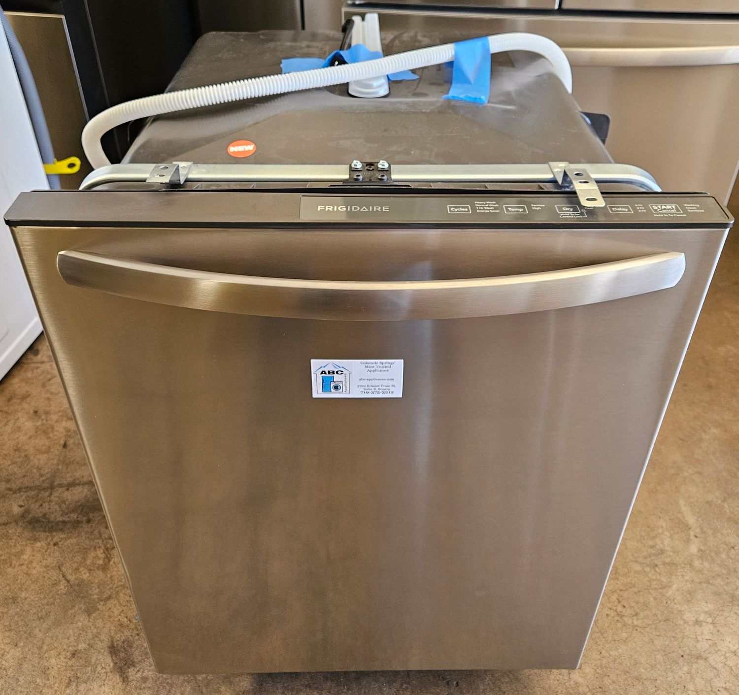 NEW! Frigidaire Stainless Steel 24" Built-In Electric Dishwasher