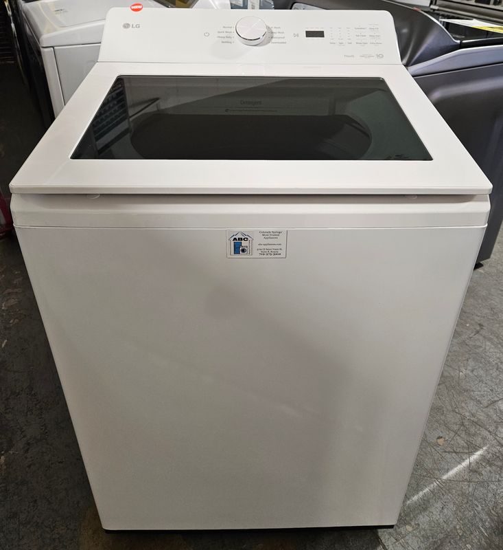 NEW! LG Top Load Washer (5.0cu.ft.)