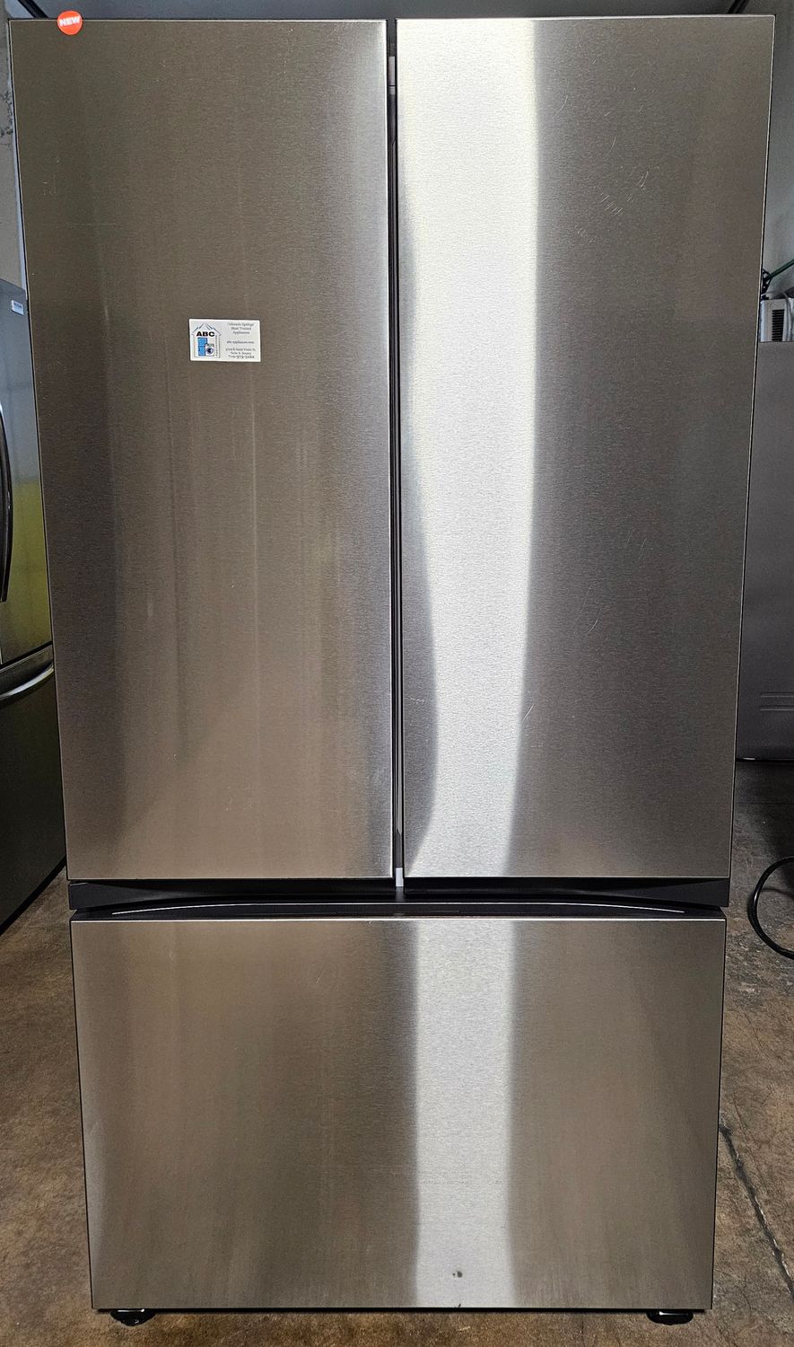 NEW! 30cu.ft. Samsuing Bespoke AI 3-Door French Door Refrigerator NEW! 30cu.ft. Samsuing Bespoke AI 3-Door French Door Refrigerator