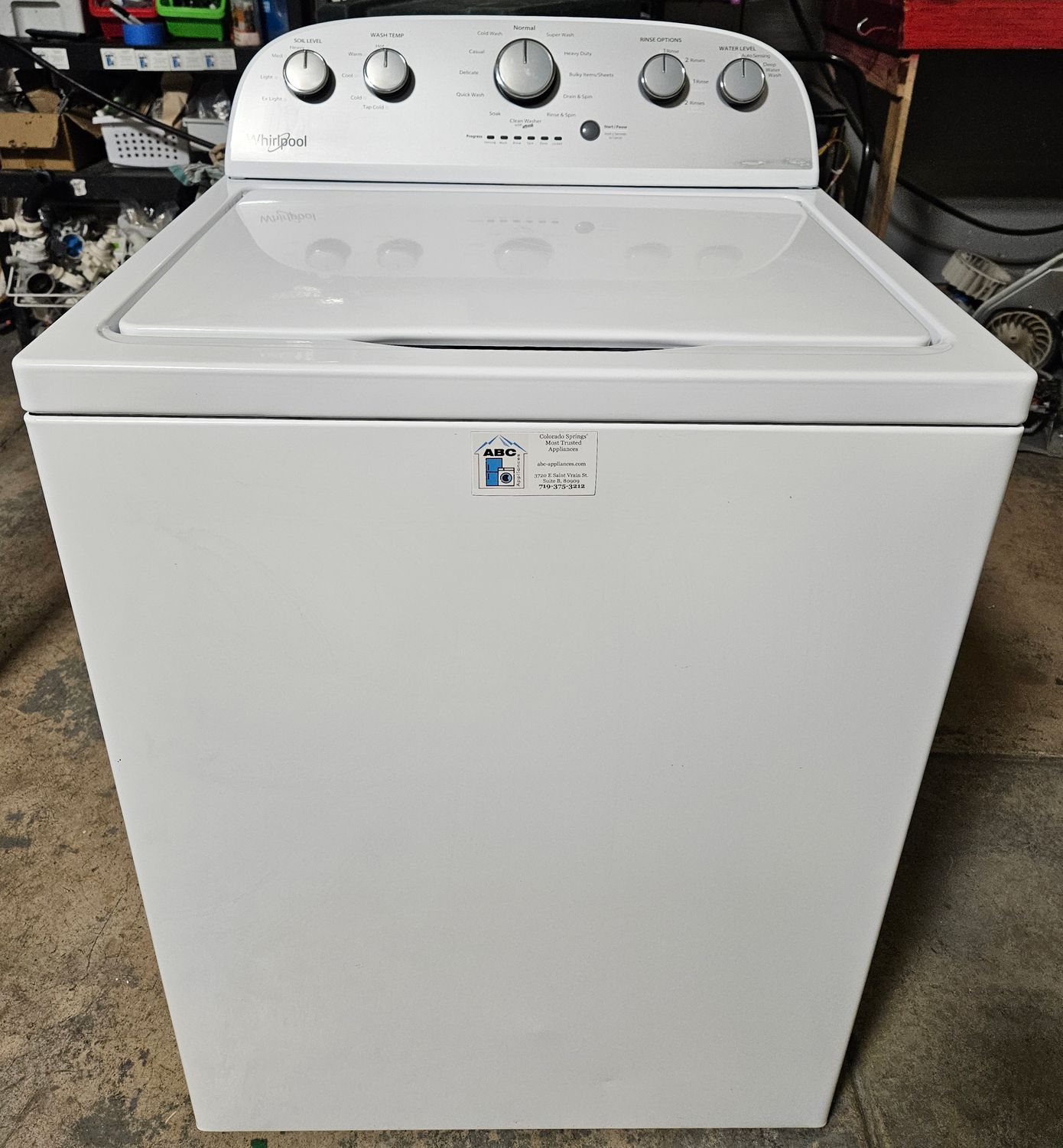 USED Whirlpool Top Load Washer (3.5cu.ft.)