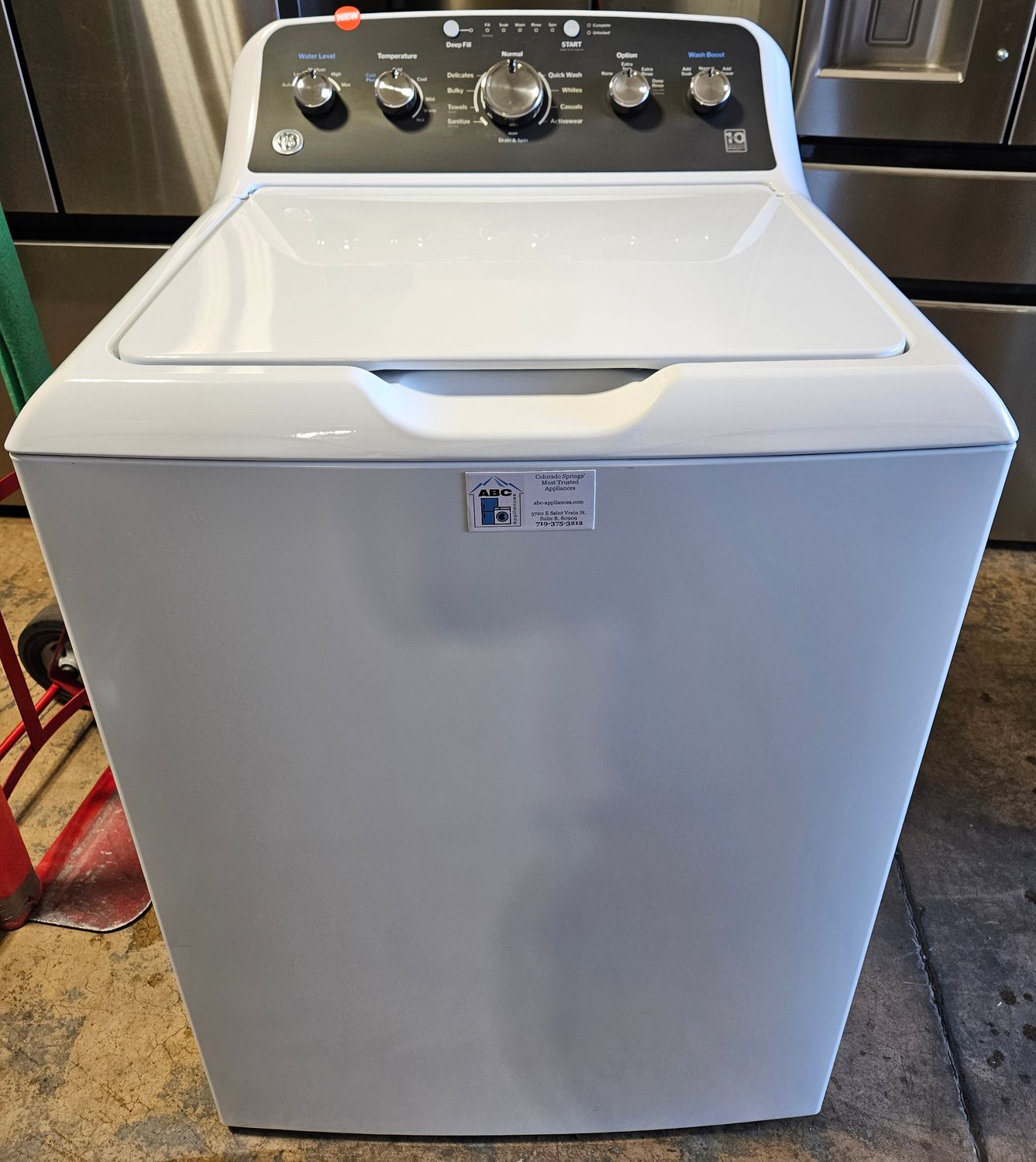 NEW! GE Top Load Washer (4.5cu.ft.)