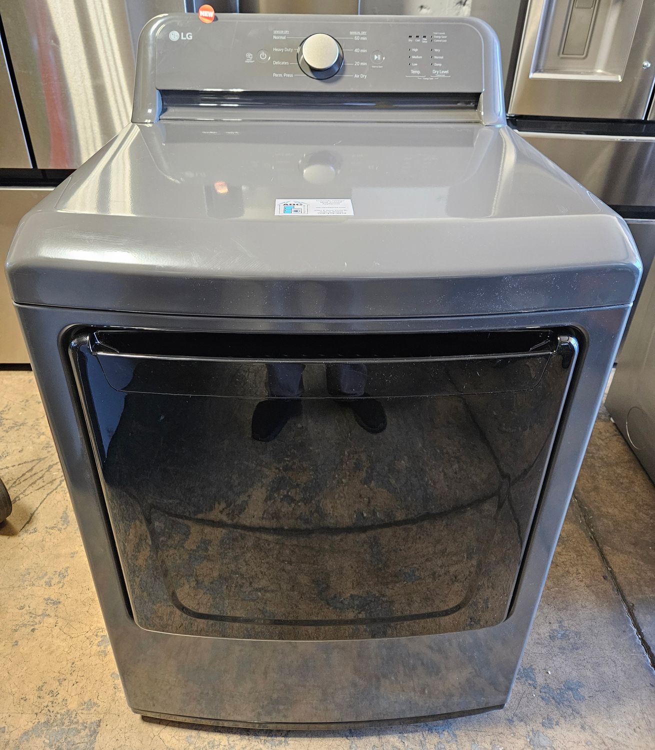 NEW! LG Heavy Duty Large Capacity Electric Dryer (7.3cu.ft.)