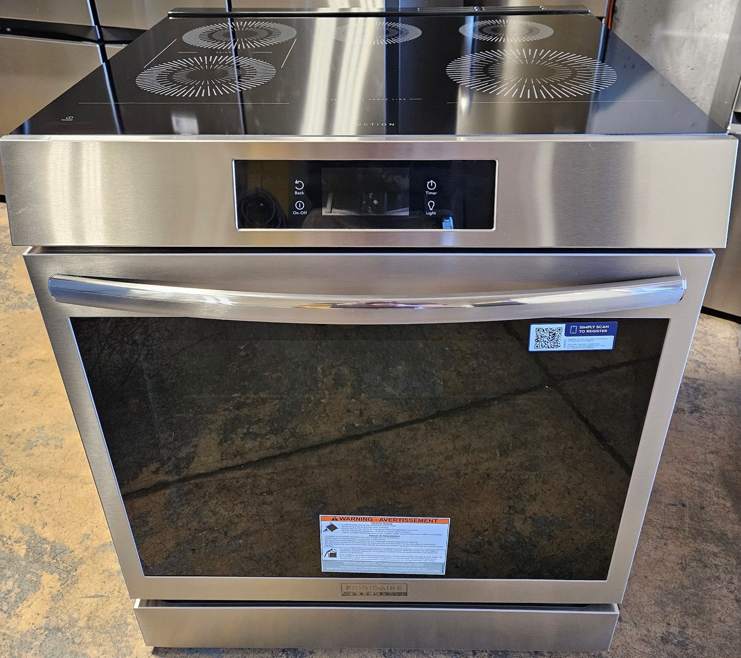 NEW! 30in Frigidaire Gallery Induction Range