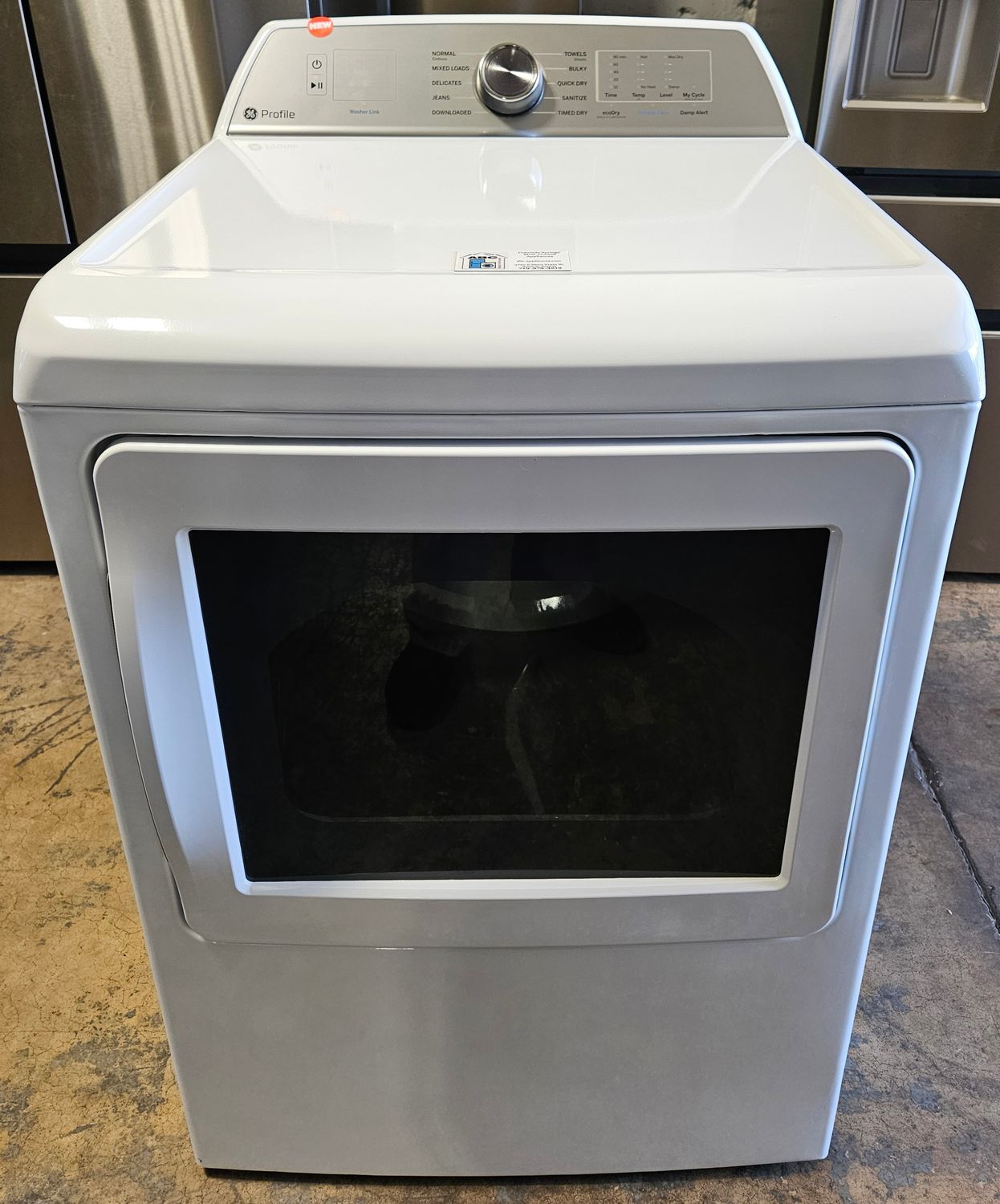 NEW! GE Profile Heavy Duty Large Capacity Electric Dryer (7.4cu.ft.)