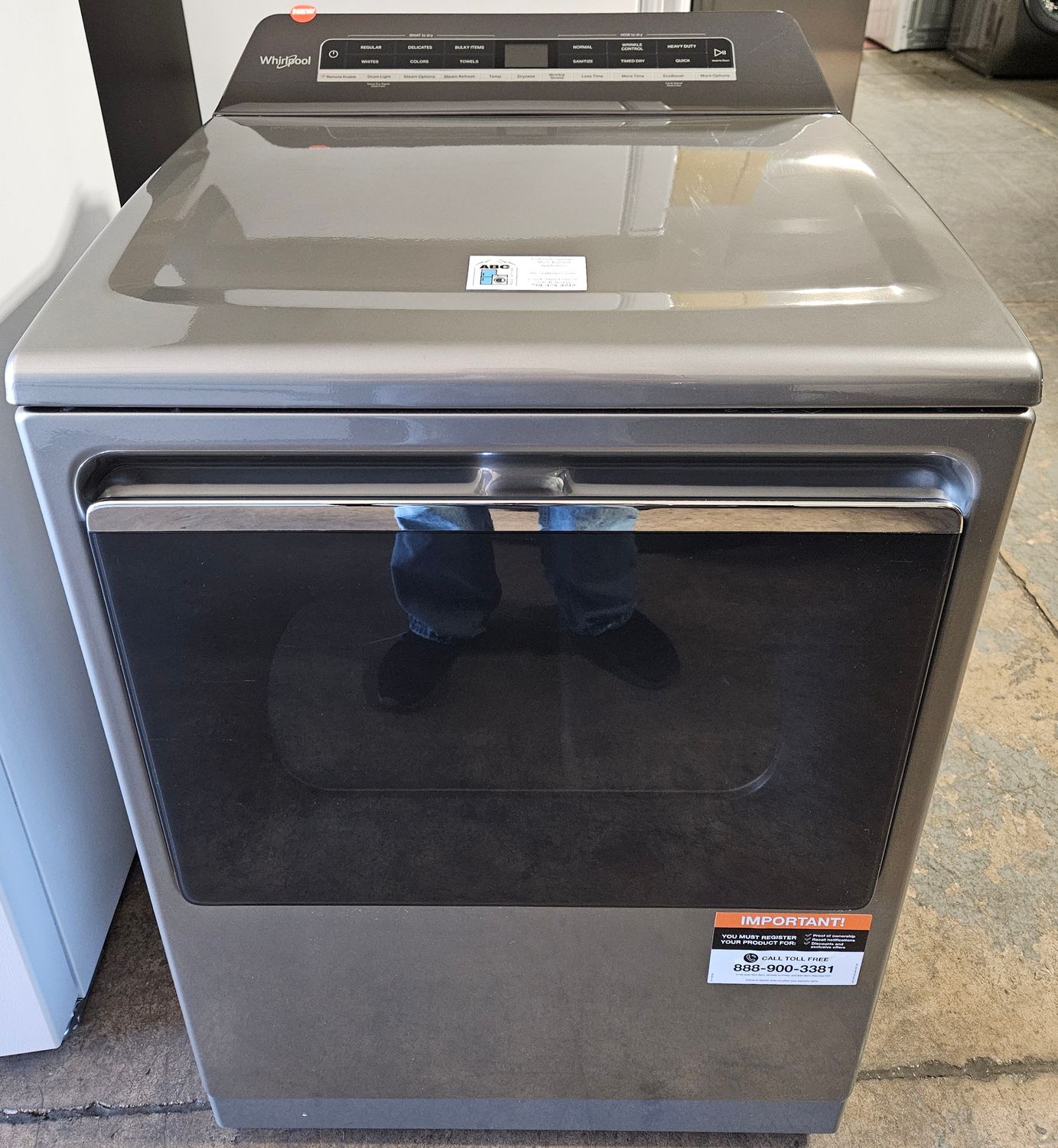 NEW! Whirlpool Heavy Duty Large Capacity Electric Dryer (7.4cu.ft.)