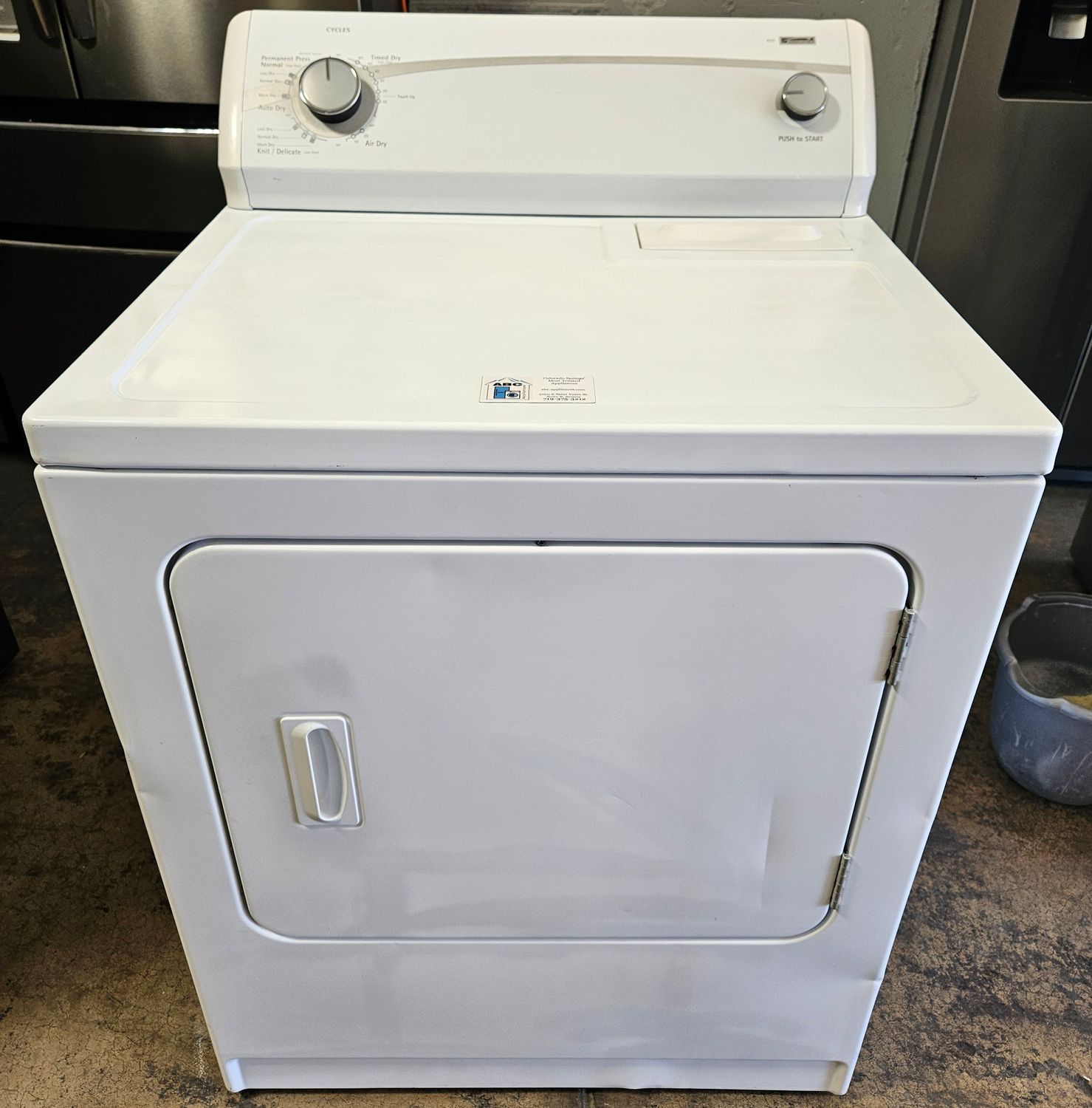 USED Kenmore Heavy Duty Large Capacity Electric Dryer (7.0cu.ft.)
