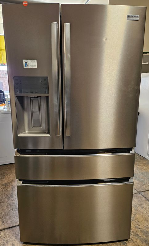 NEW! 26cu.ft. Frigidaire Gallery Standard-Depth 4-door French Door Refrigerator in Stainless Steel