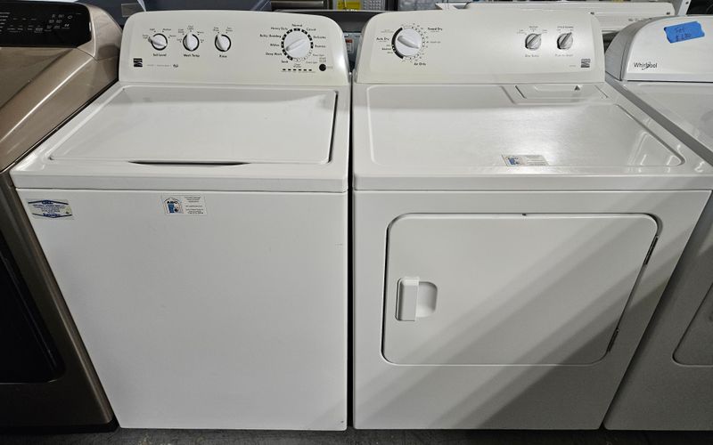 USED Kenmore Top Load Washer (4.8cu.ft.) &amp; Large Capacity Electric Dryer (7.0cu.ft.)