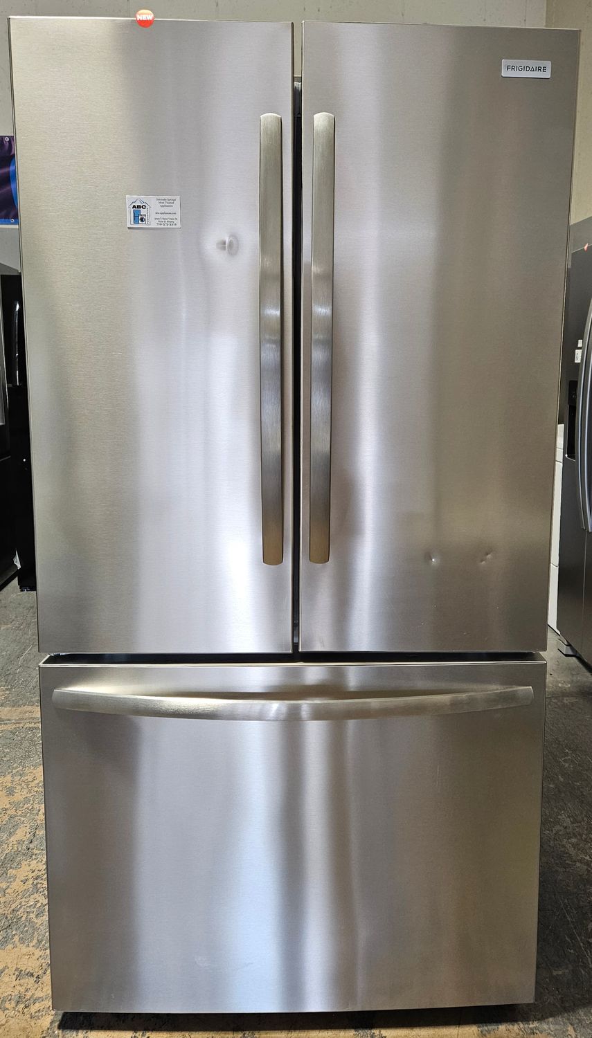 NEW! 29cu.ft. Frigidaire Standard-Depth French Door Refrigerator in Stainless Steel