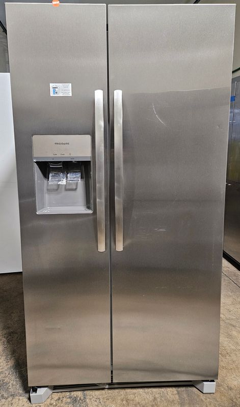 NEW! 26cu.ft. Standard-Depth Side-by-Side Refrigerator in Stainless Steel
