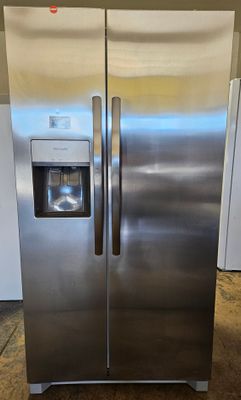 NEW! 26 cu.ft. Frigidaire Side-by-Side Refrigerator in Stainless Steel