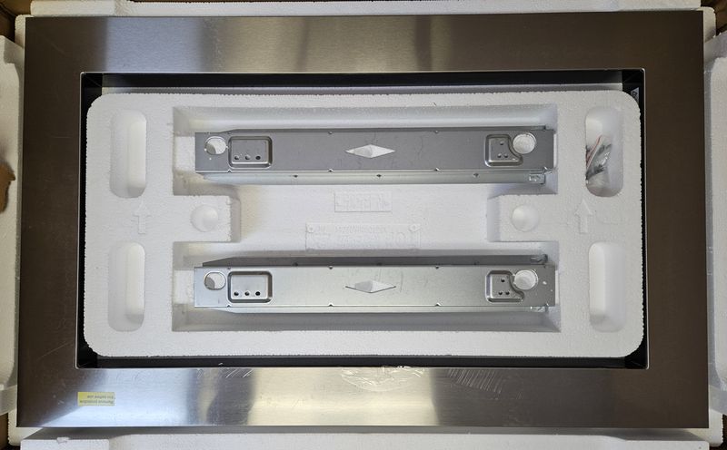 NEW! Frigidaire Gallery 30" Stainless-Steel Microwave Trim Kit