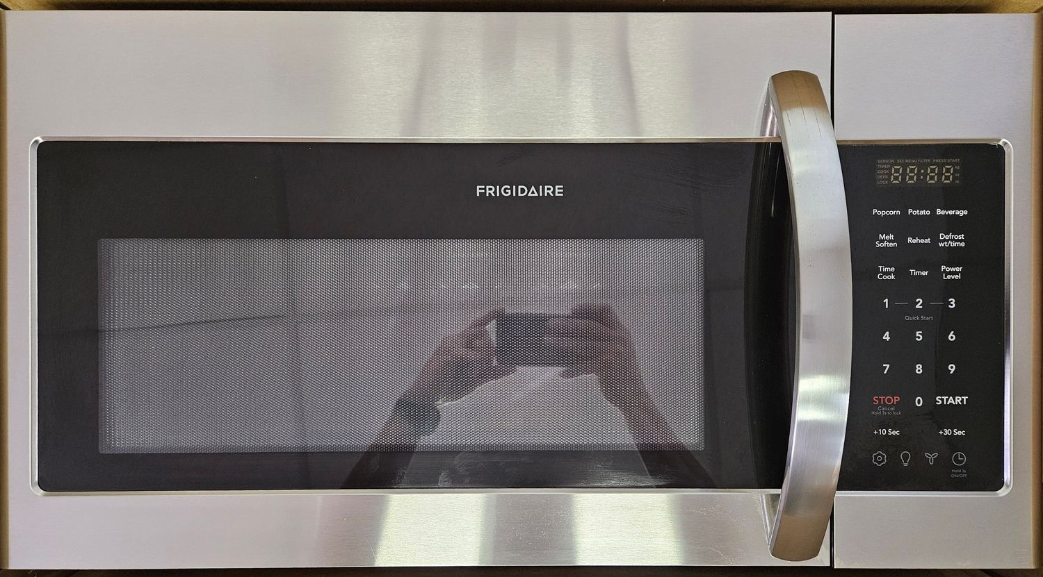 NEW! Frigidaire Stainless Steel (1.8cu.ft.) Over-the-Range Microwave