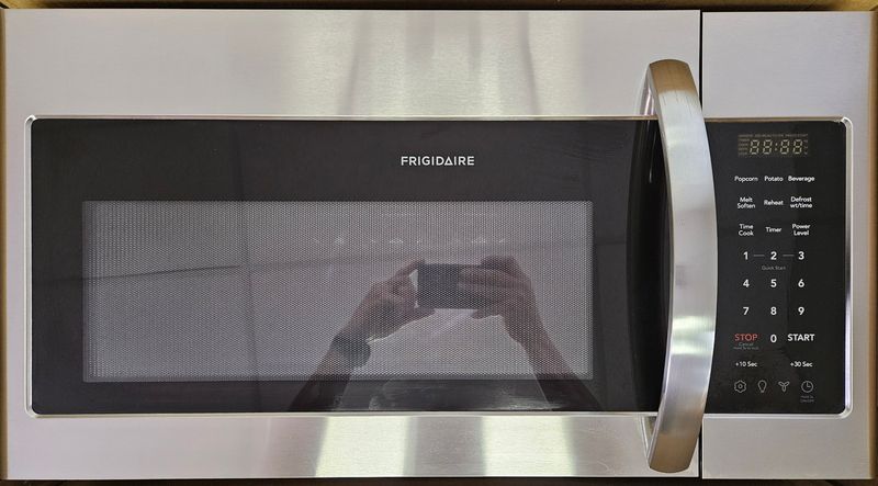 NEW! Frigidaire Stainless Steel (1.8cu.ft.) Over-the-Range Microwave