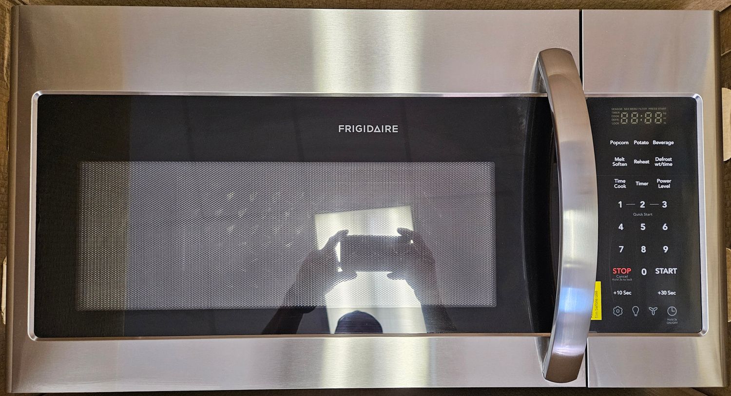 NEW! Frigidaire Stainless Steel (1.8cu.ft.) Over-the-Range Microwave