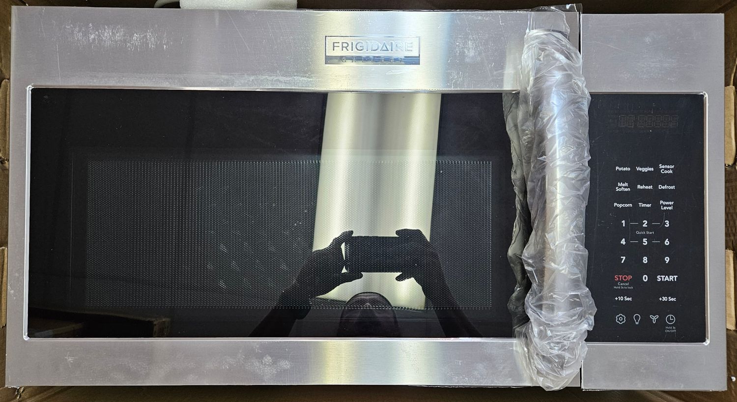 NEW! 30" Frigidaire Gallery Stainless Steel (1.9cu.ft.) OTR Microwave