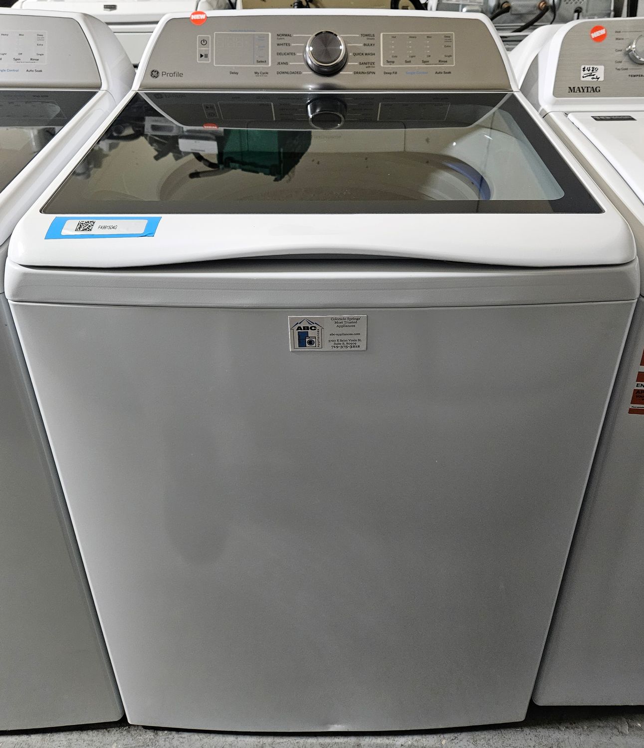 NEW! GE Profile Top Load Washer (5.0cu.ft.)
