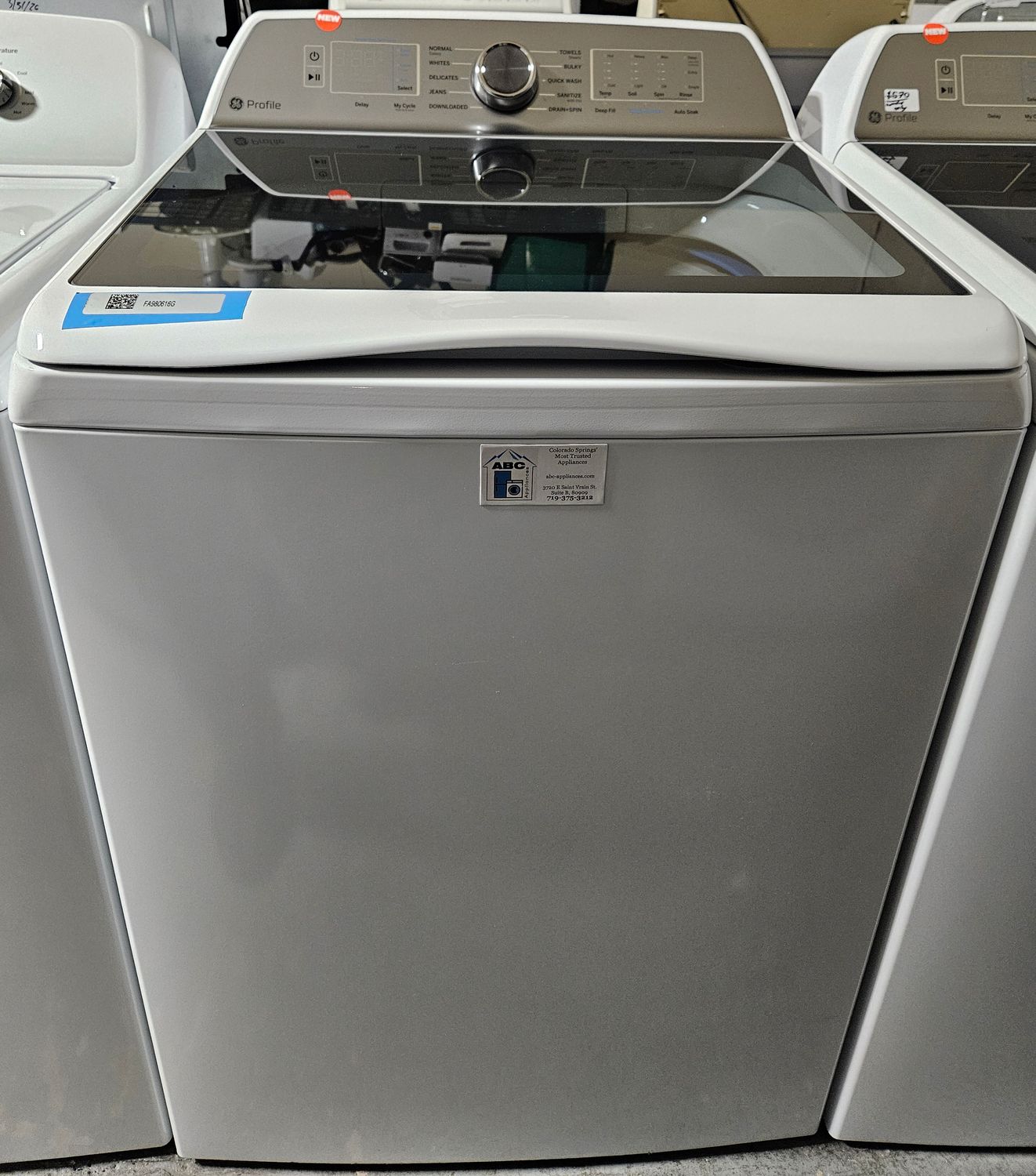 NEW! GE Profile Top Load Washer (5.0cu.ft.)