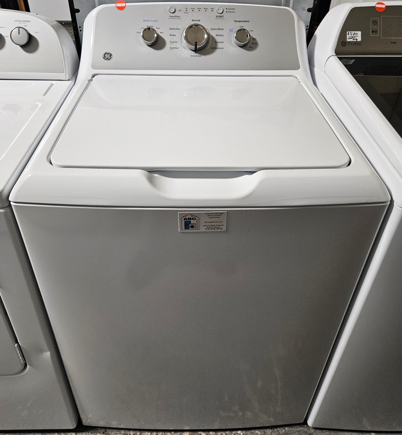 NEW! GE Top Load Washer (4.3cu.ft.)