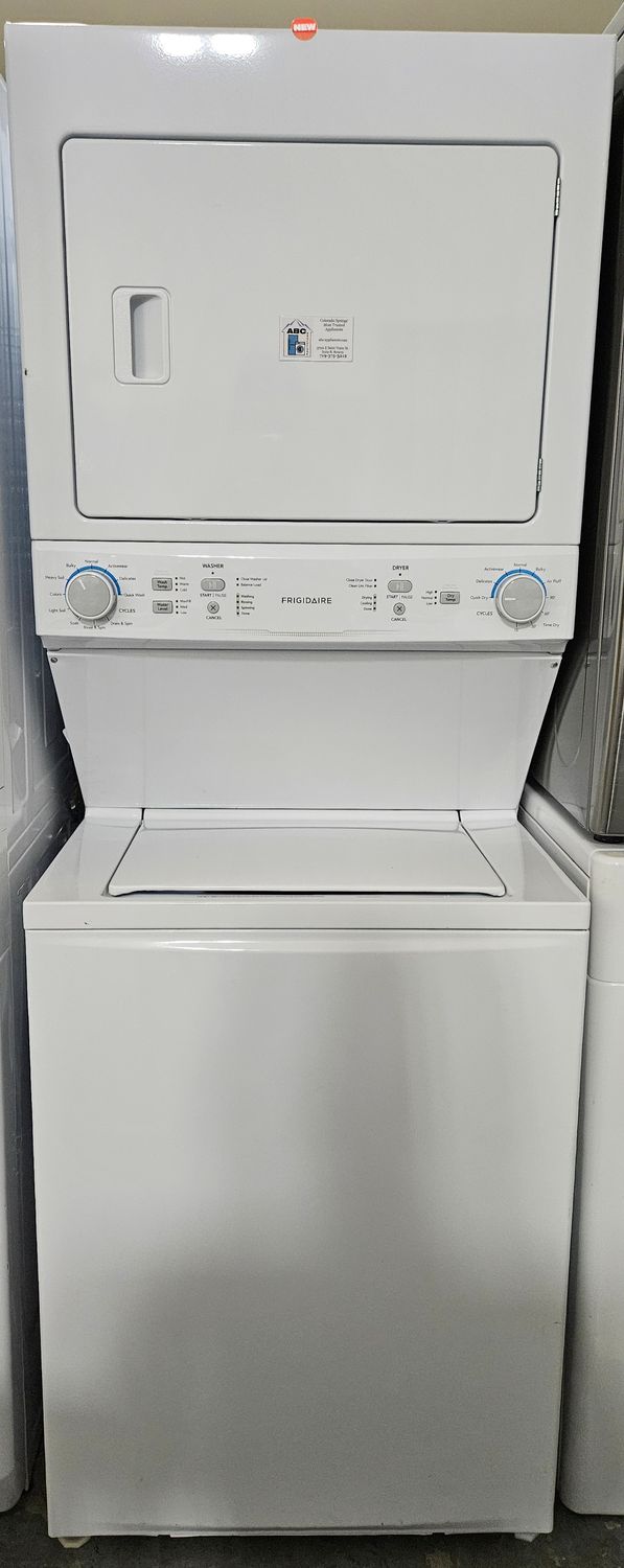 NEW! Frigidaire Electric Laundry Center (3.9cu.ft. Washer and 5.5cu.ft. Dryer)