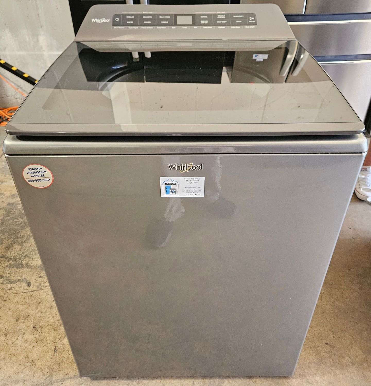 USED Whirlpool Top Load Washer (4.8cu.ft.)