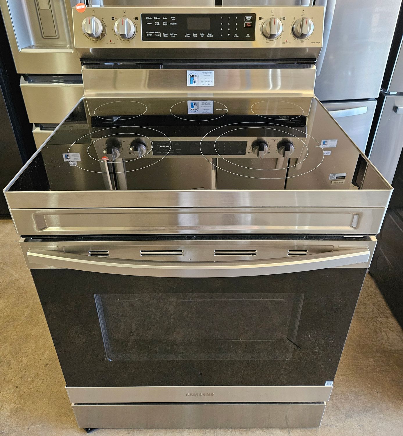 NEW! 30in Samsung Electric Freestanding Range