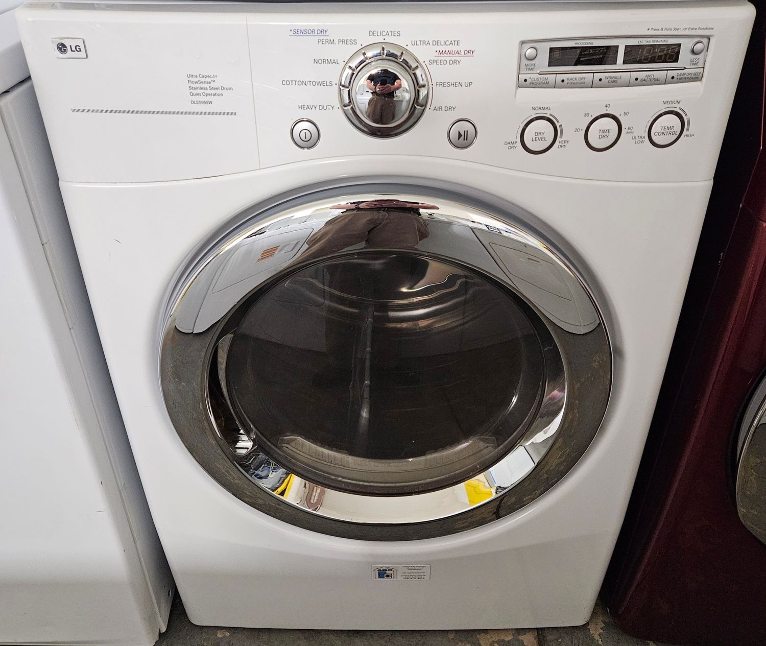 USED LG Heavy Duty Large Capacity Electric Dryer (7.3cu.ft.)