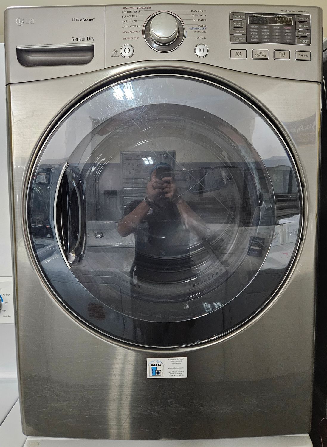 USED LG Heavy Duty Large Capacity Electric Dryer (7.3cu.ft.)