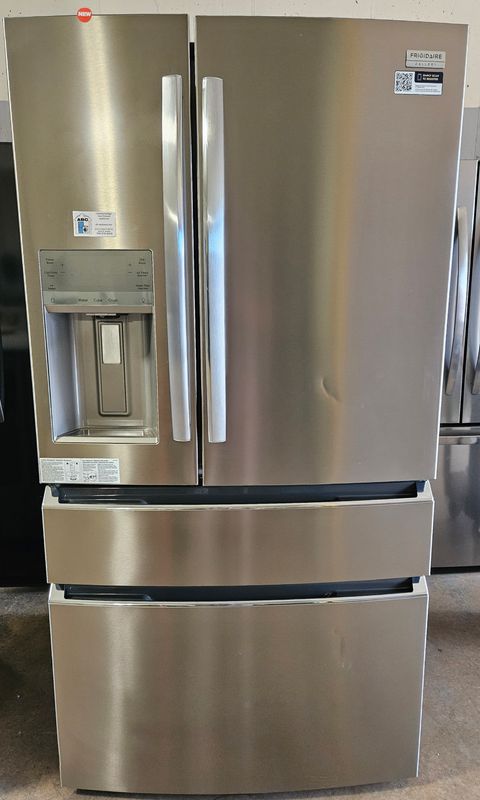 NEW! 26cu.ft. Frigidaire Gallery Standard-Depth 4-door French Door Refrigerator in Stainless Steel
