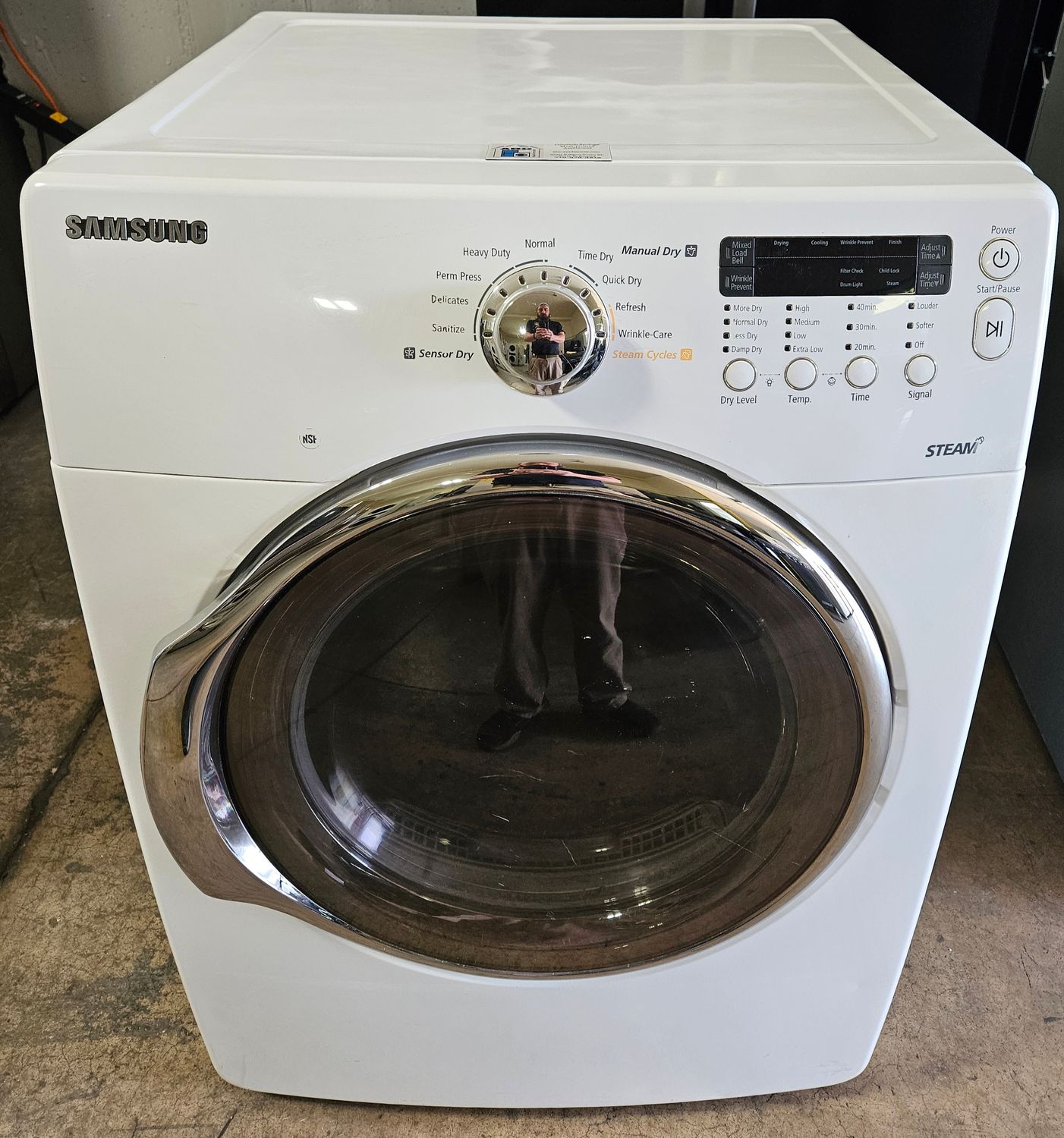 USED Samsung Heavy Duty Large Capacity Electric Dryer (7.3cu.ft.)