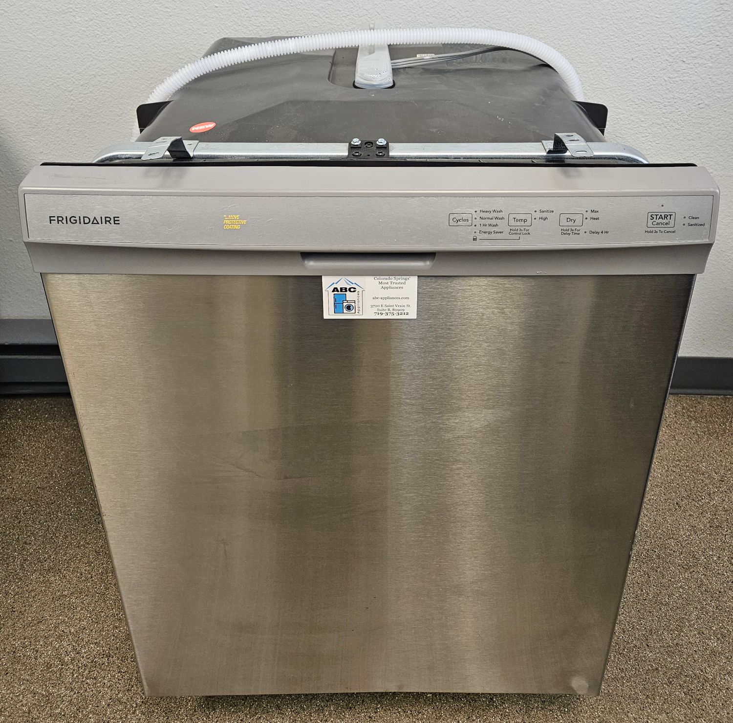 NEW! 24" Frigidaire Stainless Steel Built-In Electric Dishwasher
