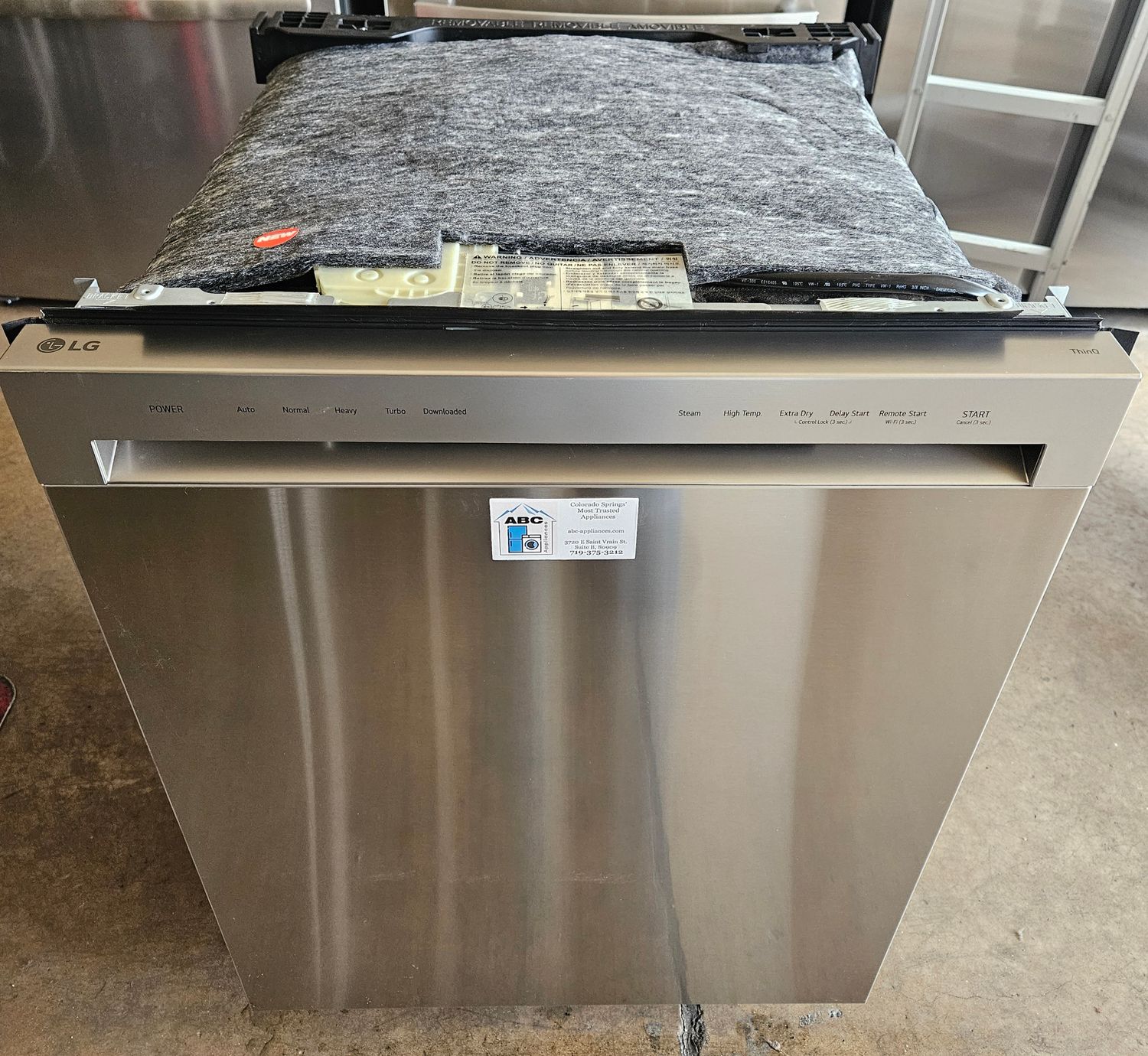 NEW! 24" LG Stainless Steel Built-In Electric Dishwasher