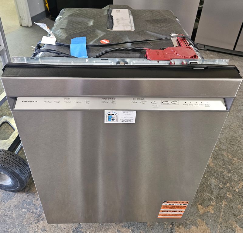NEW! 24" Kitchenaid Stainless Steel Built-In Electric Dishwasher