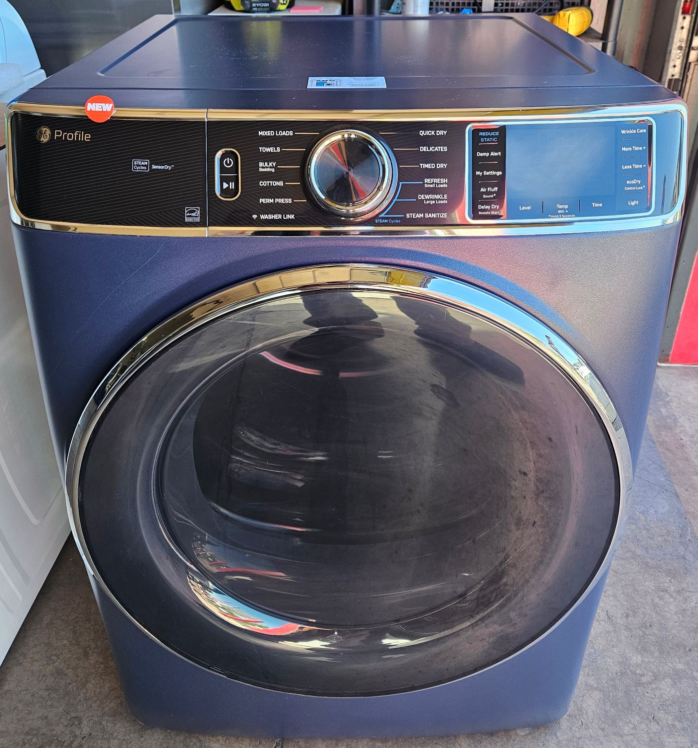 NEW! GE Profile Heavy Duty Large Capacity Electric Dryer (7.8cu.ft.)