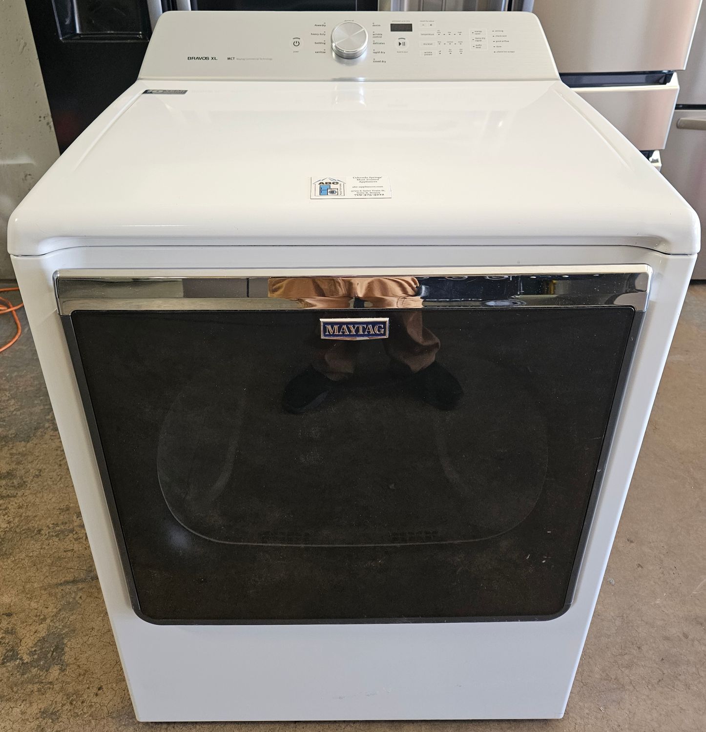 USED Maytag Heavy Duty Large Capacity Electric Dryer (8.8cu.ft.)