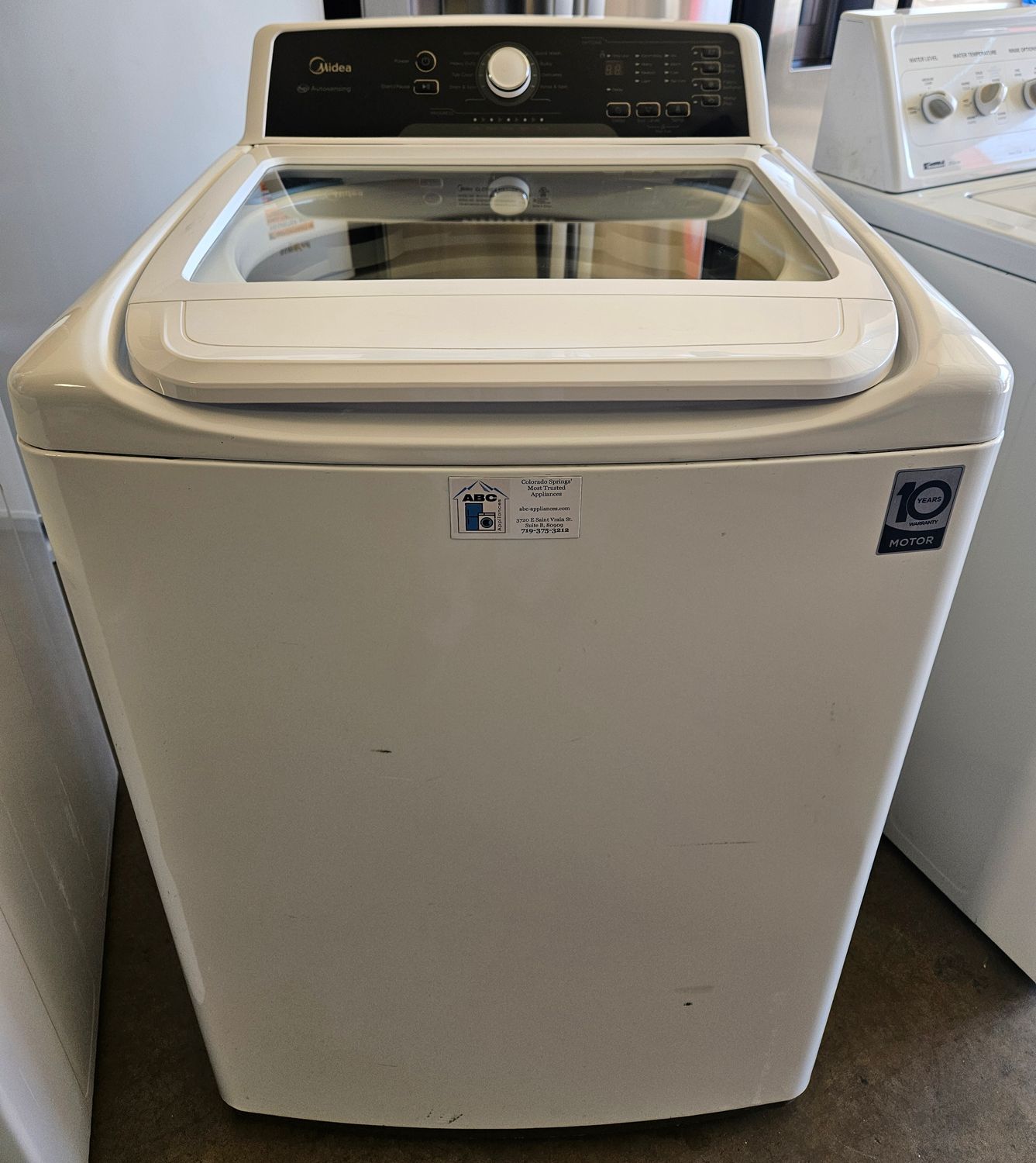 USED Midea Top Load Washer (4.1cu.ft.)
