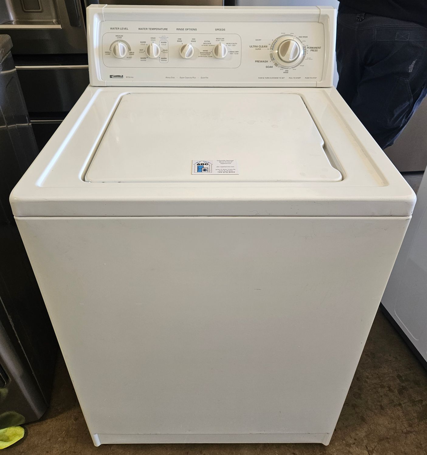 USED Kenmore Top Load Washer (3.8cu.ft.)