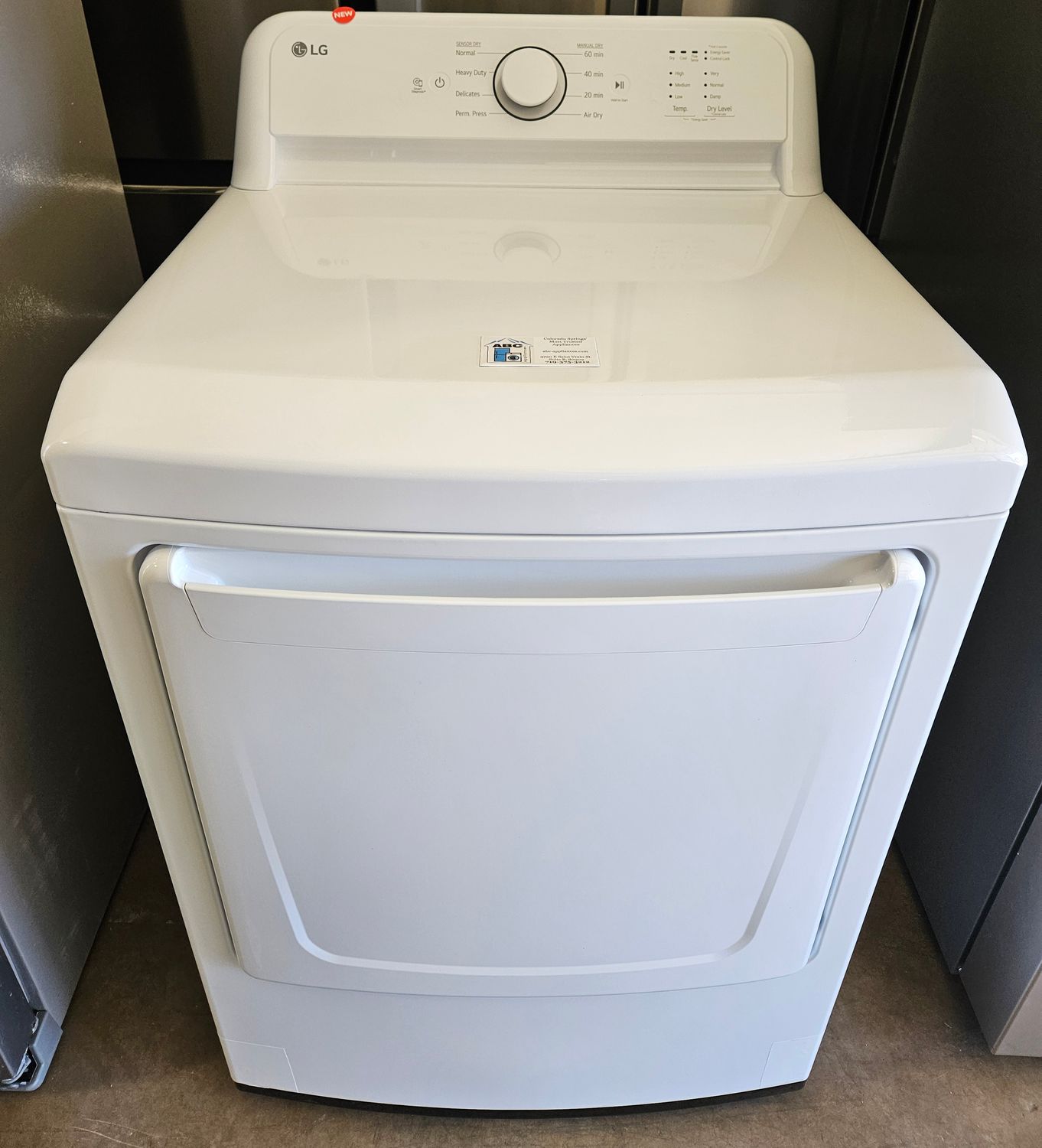 NEW! LG Heavy Duty Large Capacity Electric Dryer (7.3cu.ft.)