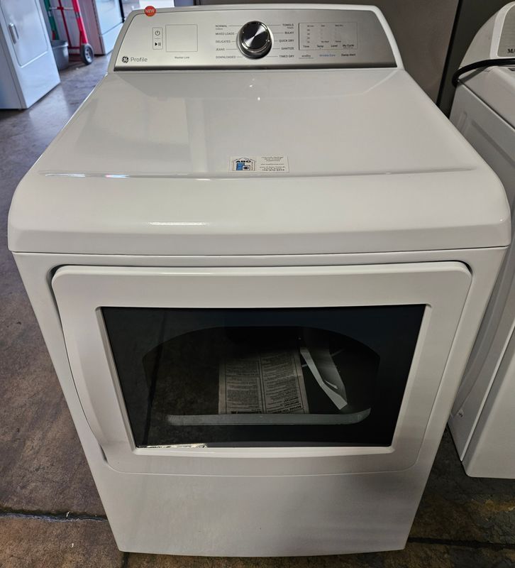 NEW! GE Profile Heavy Duty Large Capacity Electric Dryer (7.4cu.ft.)