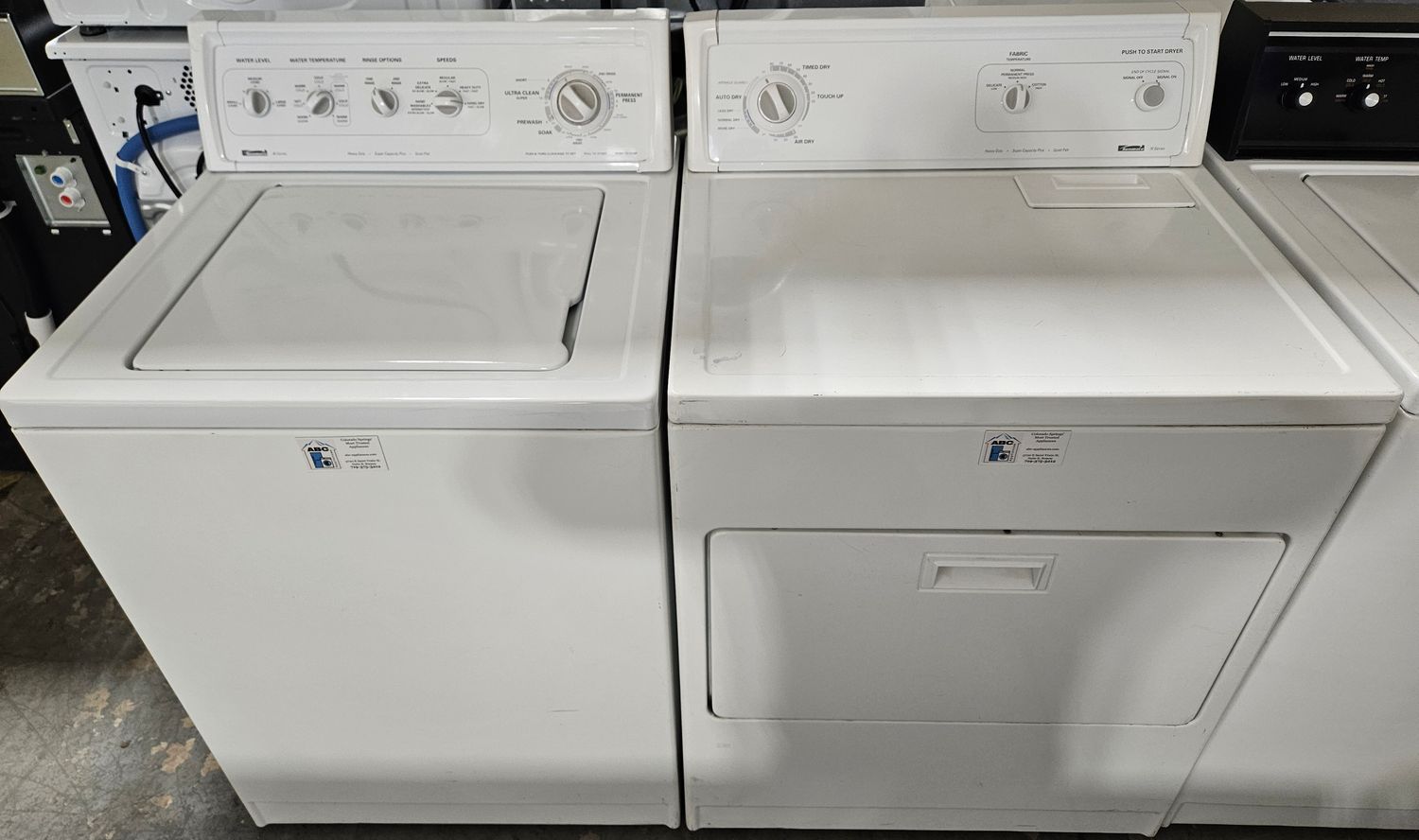 USED Kenmore Top Load Washer (3.2cu.ft.) &amp; Large Capacity Electric Dryer (6.8cu.ft.)
