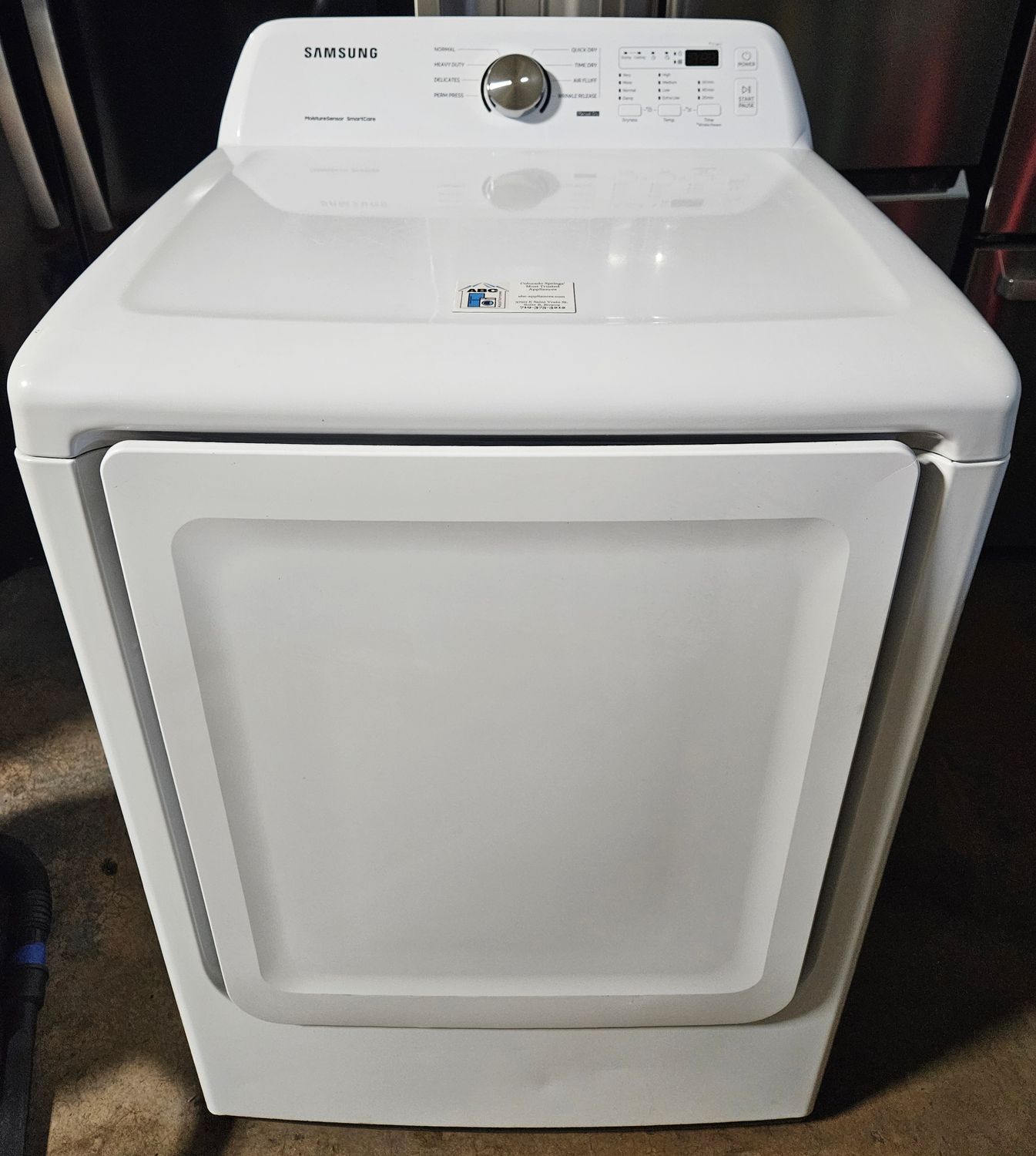 USED Samsung Heavy Duty Large Capacity Electric Dryer (7.2cu.ft.)