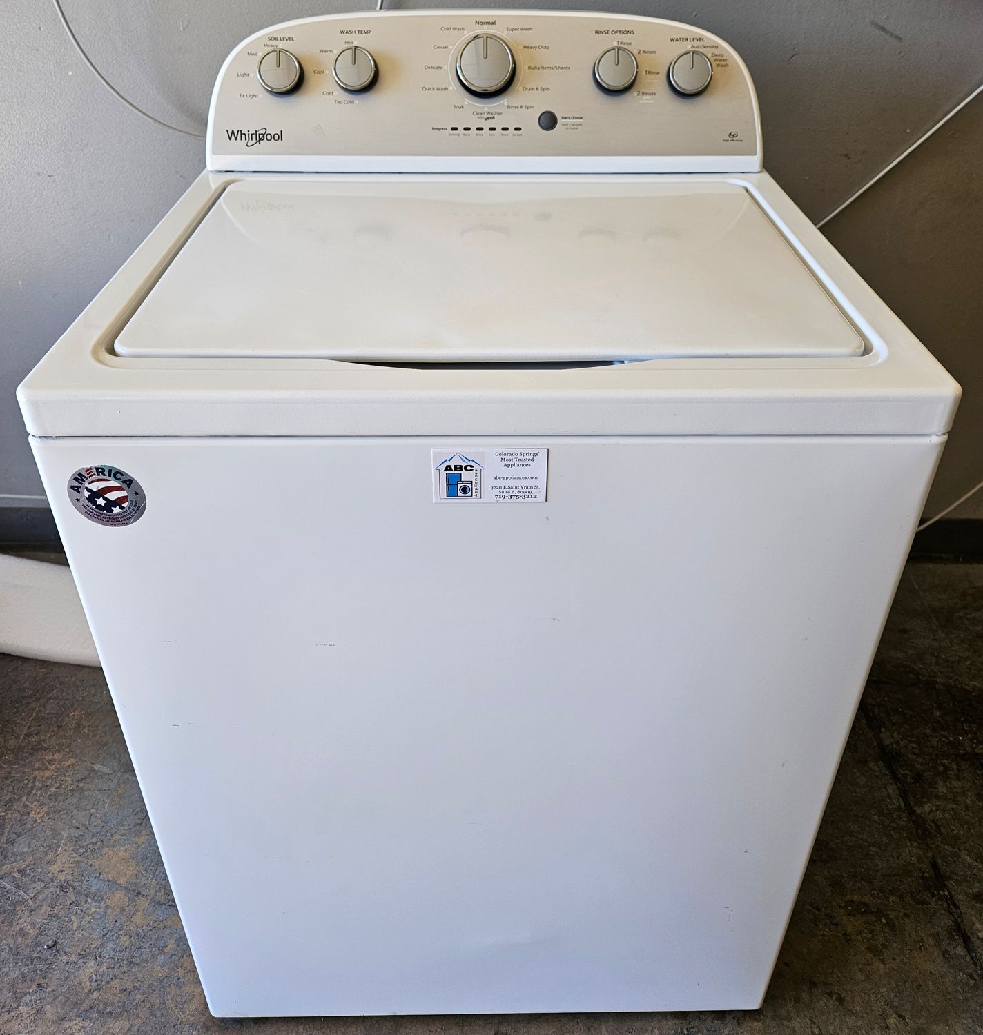 USED Whirlpool Top Load Washer (3.5cu.ft.)