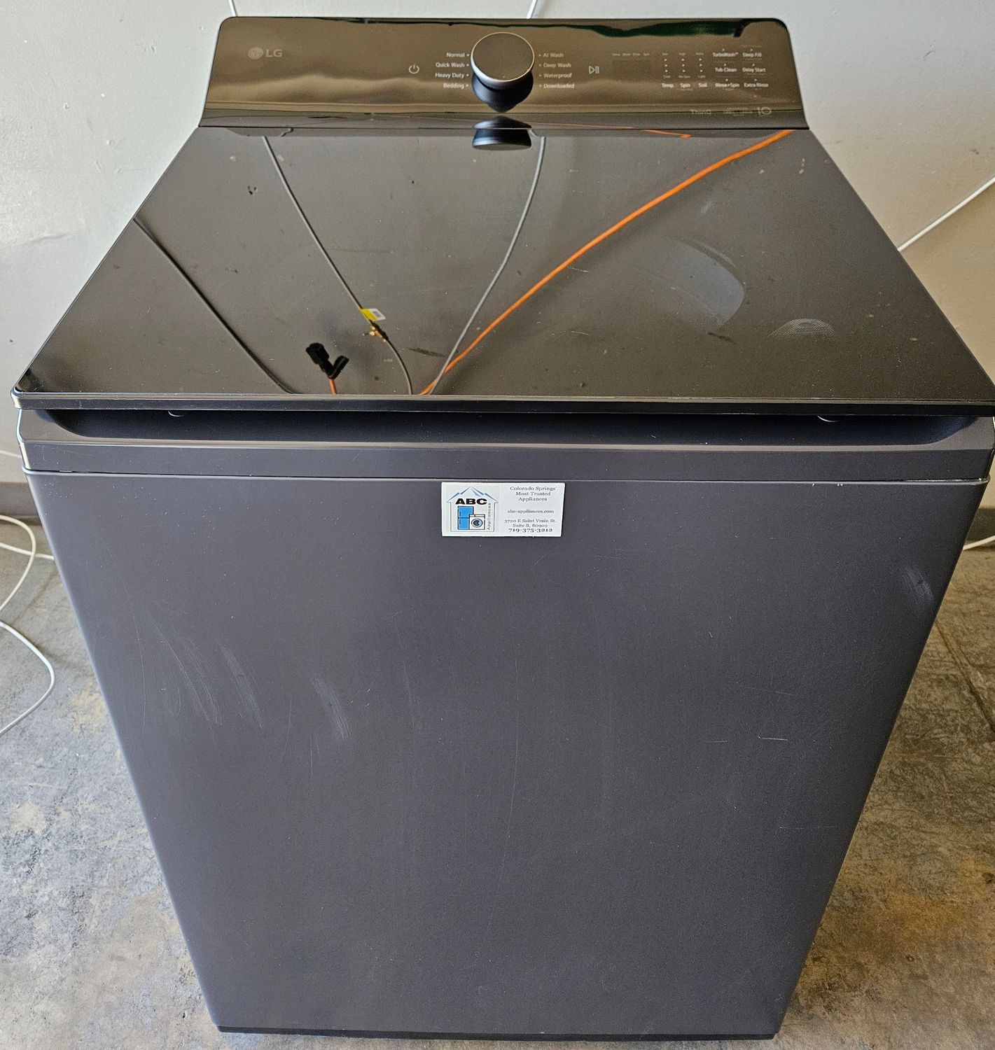 USED LG Top Load Washer (5.3cu.ft.)