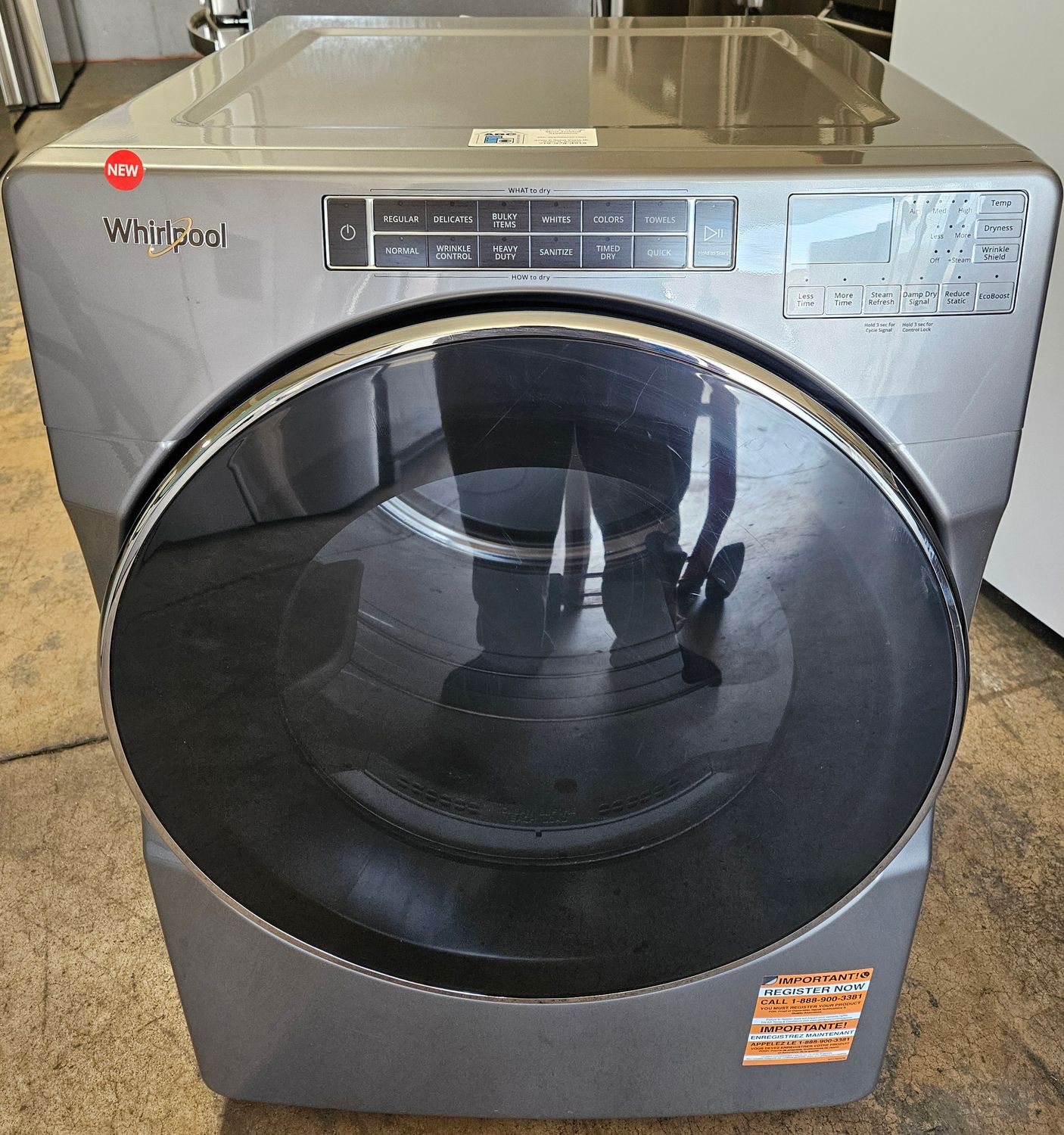 NEW! Whirlpool Heavy Duty Large Capacity Electric Dryer (7.4cu.ft.)